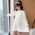 dress pearl with ribbon luxury (132811) dress anak perempuan 
